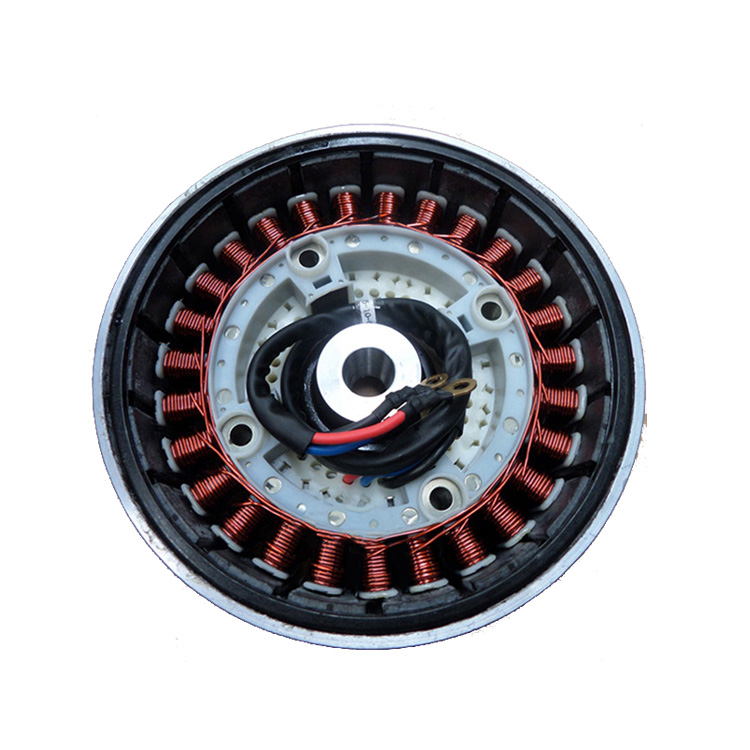 48V/60V/72V3kw4kw5kw电动车发电机全铜线圈增程器27极定子转子
